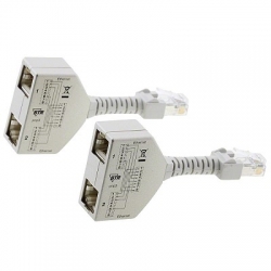 METZ CONNECT Cable-sharing Adapter pnp 3 Ethernet/Ethernet Set